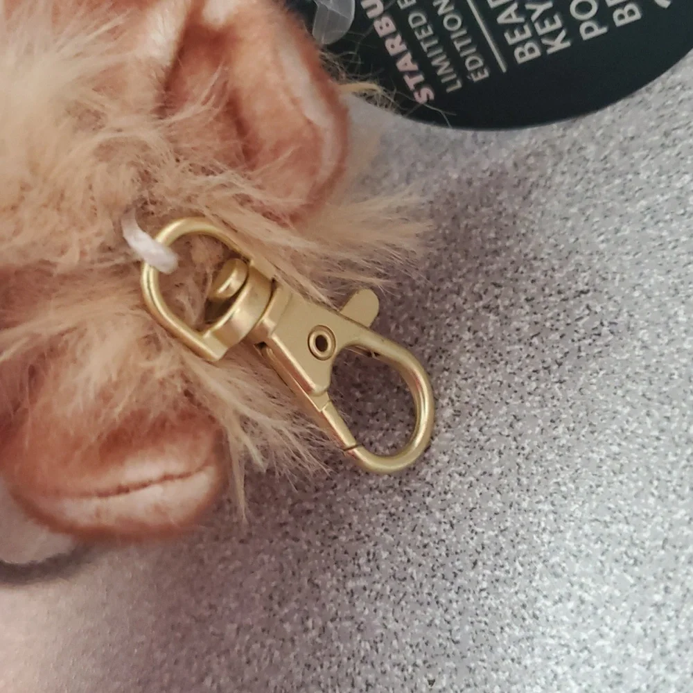 Starbucks Year Of The Horse Barista Bear In Horse Costume Keychain